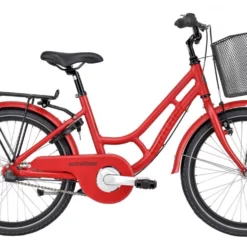Barncykel Red Winther Granny 3-växlad Röd 20"