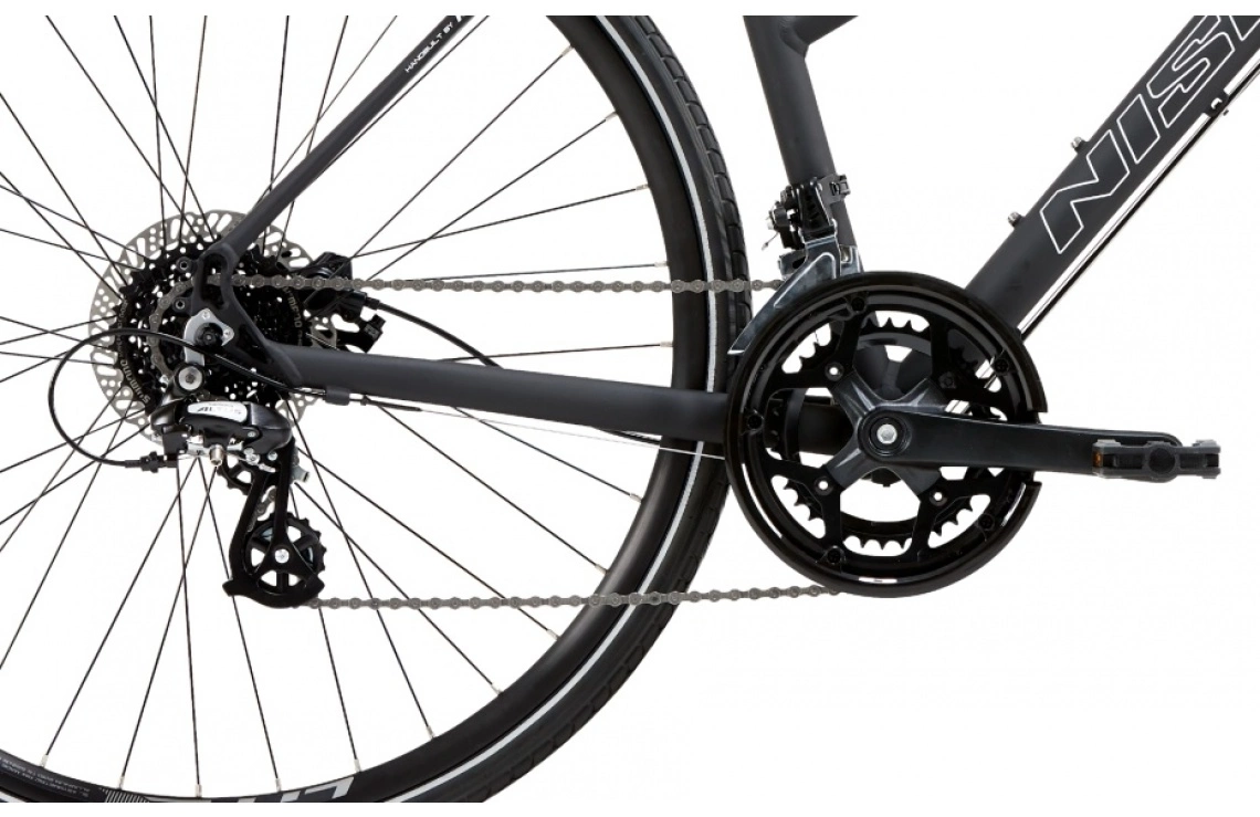 Hybridcykel Nishiki SL Air Dam Svart 4 Hybridcykel Nishiki SL Air Dam Svart - Bild 2