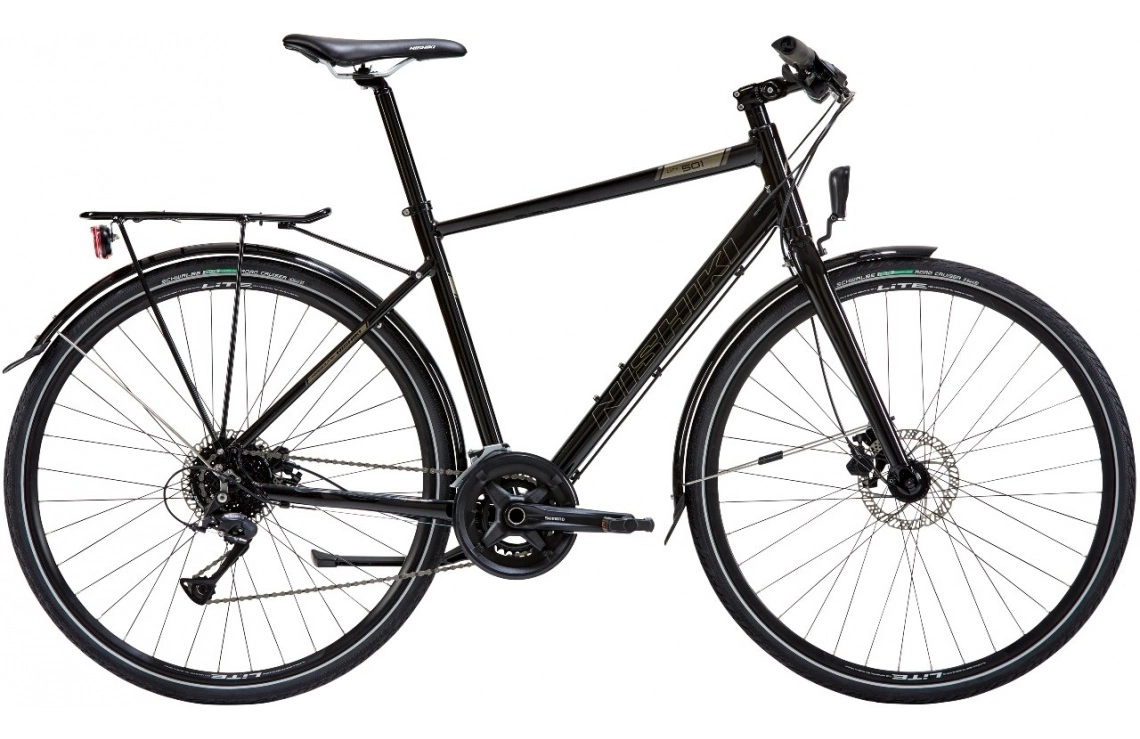 Hybridcykel Nishiki City 501 Herr Svart 3 Hybridcykel Nishiki City 501 Herr Svart