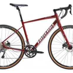 Gravelbike Nishiki Allroad Röd