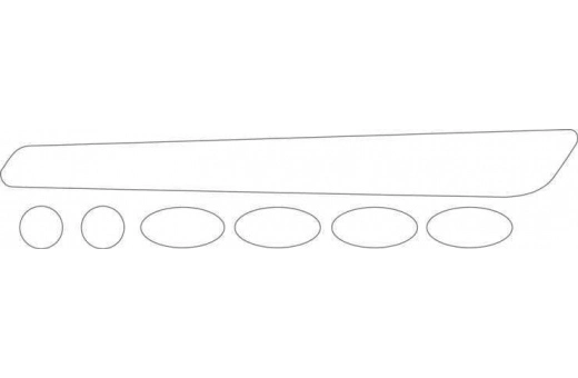 Ramskydd BBB Bikeskin Transparent 4 Ramskydd BBB Bikeskin Transparent - Bild 2