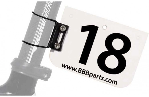 Nummerskyltshållare BBB Numberfix 4 Nummerskyltshållare BBB Numberfix - Bild 2