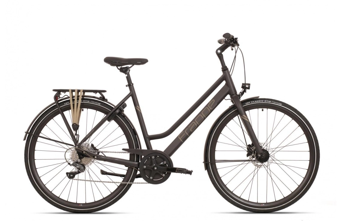 Hybridcykel Frappé FSS 500 Dam Svart 8 Växlar 3 Hybridcykel Frappé FSS 500 Dam Svart 8 Växlar