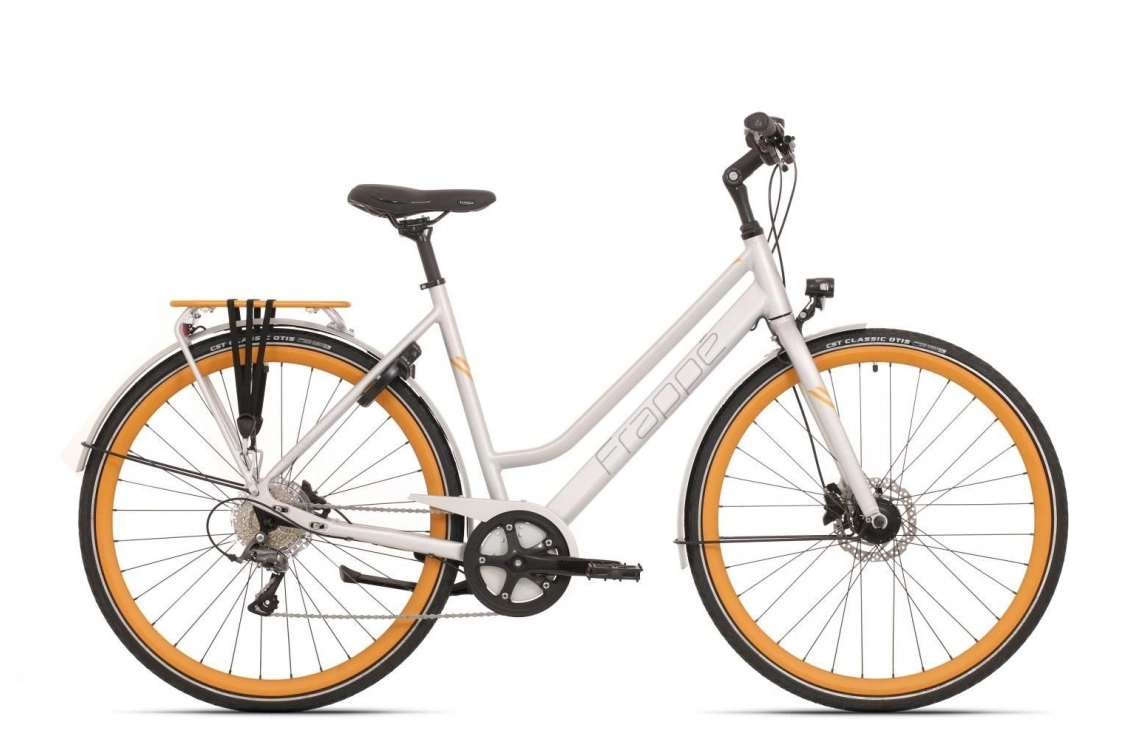 Hybridcykel Frappé FSS 500 Dam Silver 8 Växlar 3 Hybridcykel Frappé FSS 500 Dam Silver 8 Växlar