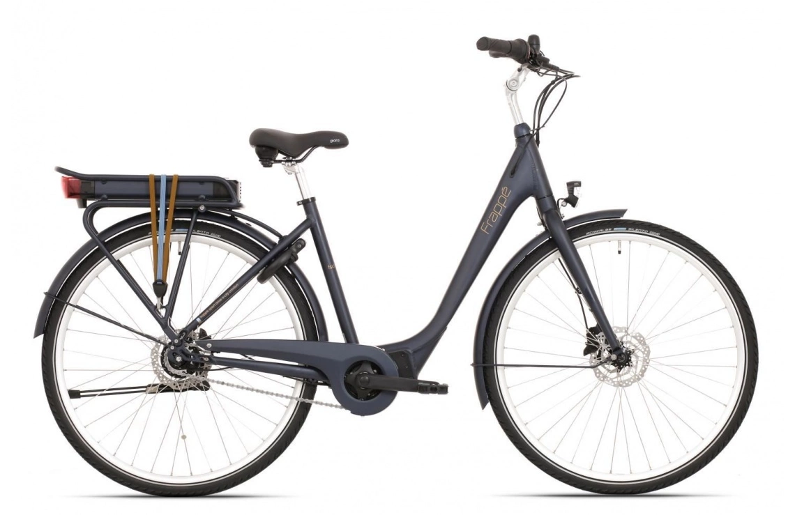 Elcykel Frappé FSD M600 Dam Blå 7 Växlar 3 Elcykel Frappé FSD M600 Dam Blå 7 Växlar