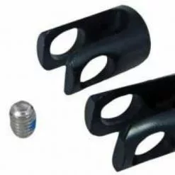 Stagmuttersats Till Pakethållare Bontrager Backrack Aluminium Svart 2-pack -Cyklar affär CK1025756 1 1