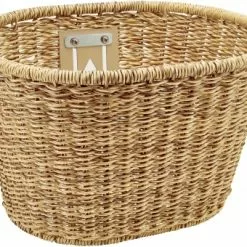 Cykelkorg Electra Plastic Woven Brun -Cyklar affär CK1114297 1 1