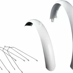 Skärmset Electra Cruiser Lux 3I Ladies 24" Vit