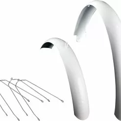 Skärmset Electra Cruiser Lux Ladies 26" Vit