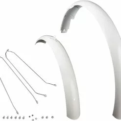 Skärmset Electra Townie Commute 29" Ljusgrå