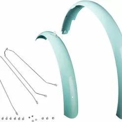 Skärmset Electra Townie Commute 29" Ljusblå