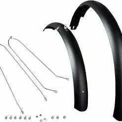 Skärmset Electra Townie Commute 29" Svart/silver