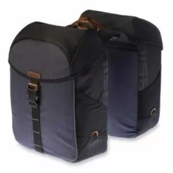 Packväska Basil Miles Double 34 L Svart/grå -Cyklar affär CK1207953 1