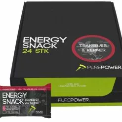 Energibar PurePower Energy Snack 60 G Tranbär