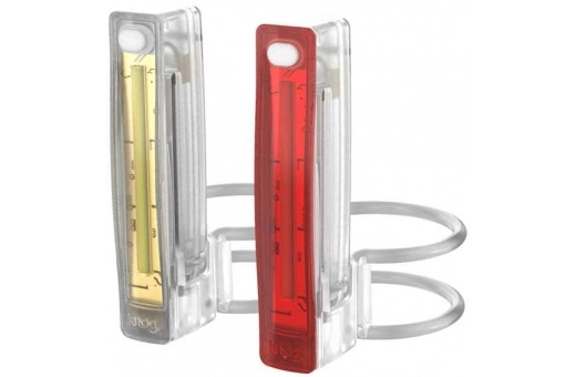 Knog Belysning Knog Plus Twinpack Translucent 4 Knog Belysning Knog Plus Twinpack Translucent - Bild 2