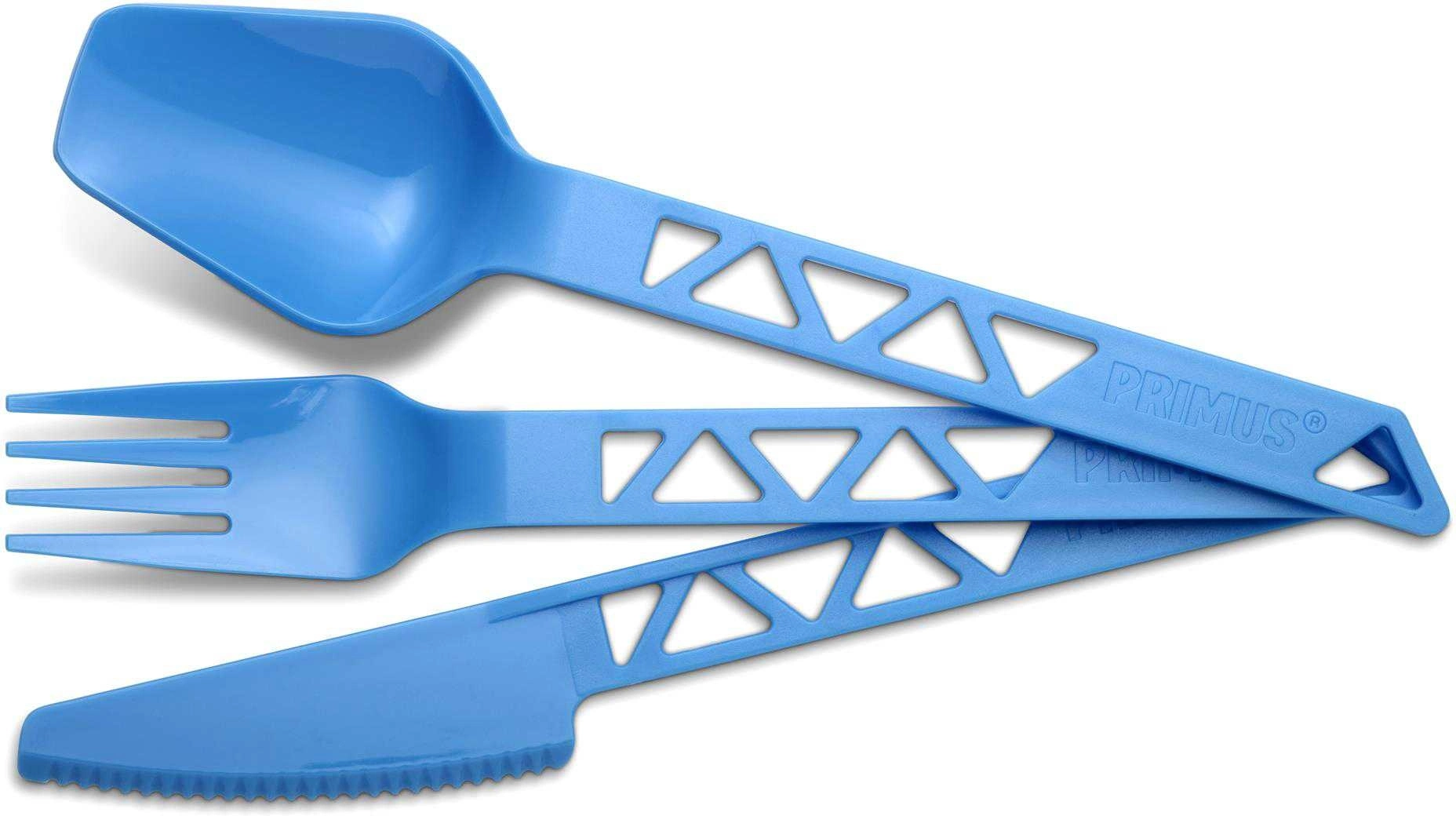 Primus Trailcutlery Tritan, Blue 3 Primus Trailcutlery Tritan, Blue