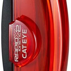 Baklampa Cateye Rapid X2 Kinetic Svart
