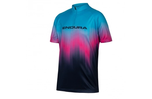 Tröja Endura Kid's Xtract S/S Blå 4 Tröja Endura Kid's Xtract S/S Blå - Bild 2