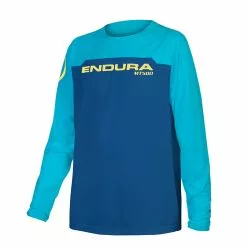 Tröja Endura Kids MT500 Burner L/S Blå