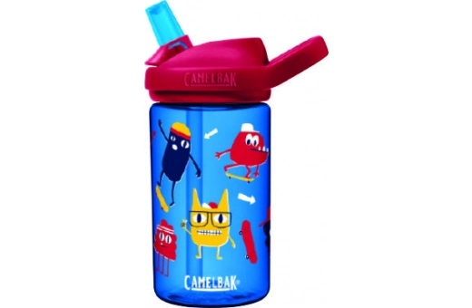 Vattenflaska Camelbak Eddy+ Kids Tritan Renew 0.4 L Skate Monsters 4 Vattenflaska Camelbak Eddy+ Kids Tritan Renew 0.4 L Skate Monsters - Bild 2