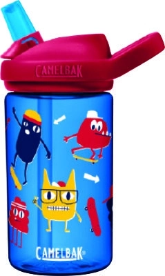 Vattenflaska Camelbak Eddy+ Kids Tritan Renew 0.4 L Skate Monsters 3 Vattenflaska Camelbak Eddy+ Kids Tritan Renew 0.4 L Skate Monsters