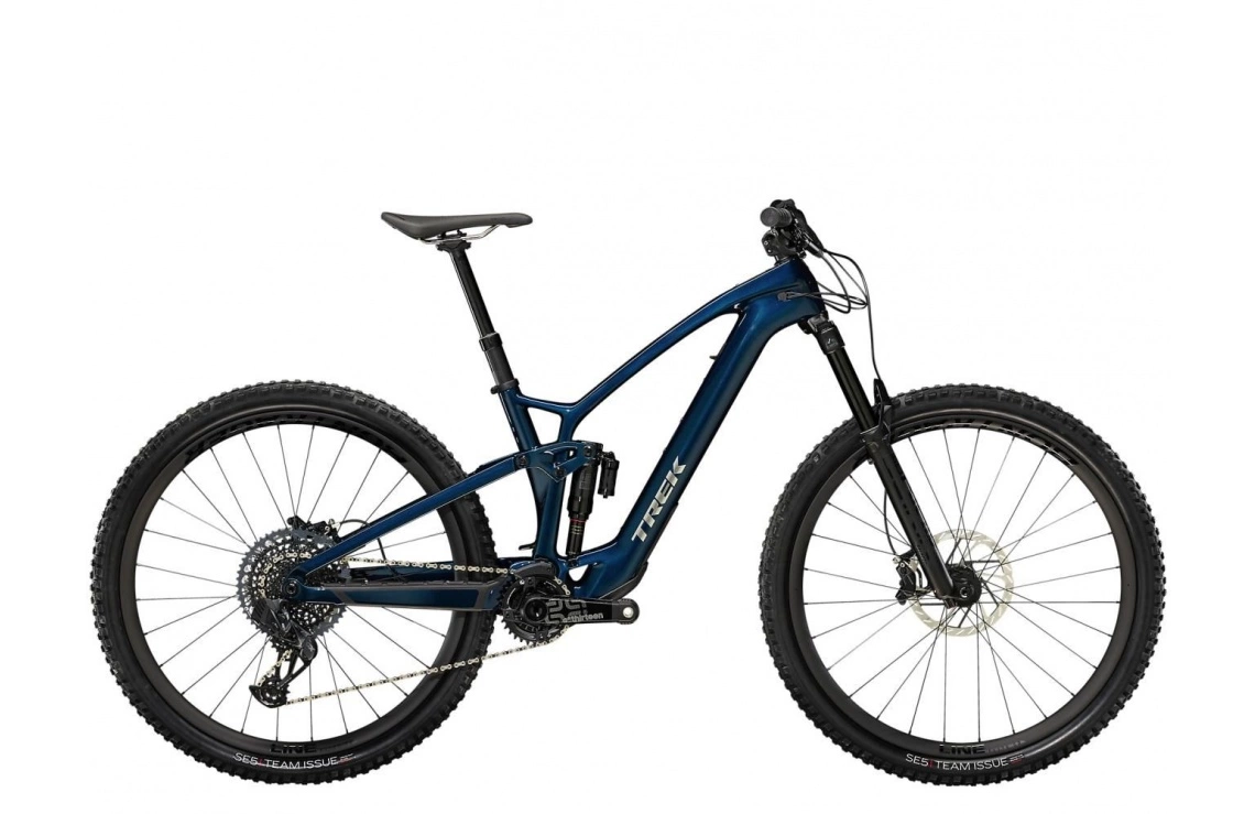 El MTB Trek Fuel EXe 9.8 GX AXS Mulsanne Blue 3 El MTB Trek Fuel EXe 9.8 GX AXS Mulsanne Blue