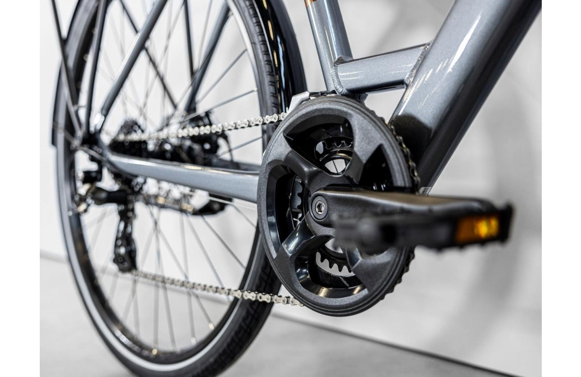 Hybridcykel Trek Verve 1 Eq Lowstep Dam Grå 10 Hybridcykel Trek Verve 1 Eq Lowstep Dam Grå - Bild 8