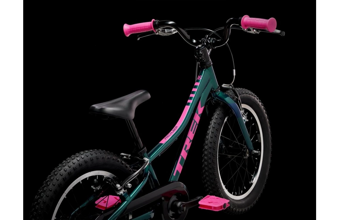 Barncykel Trek Precaliber 16 Blå/Rosa 5 Barncykel Trek Precaliber 16 Blå/Rosa - Bild 3