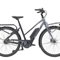 Elcykel Trek District+ 2 Stagger 500Wh Blå/Svart