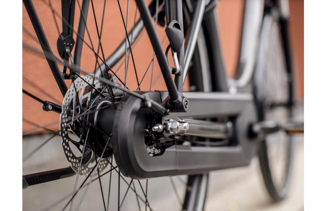 Elcykel Trek District+ 1 Lowstep 400wh Dam Grå 9 Elcykel Trek District+ 1 Lowstep 400wh Dam Grå - Bild 7