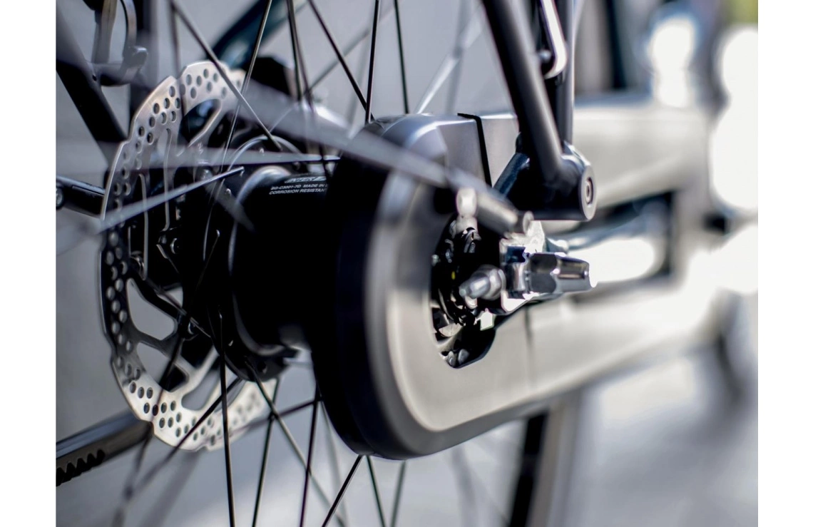 Elcykel Trek District+ 1 Lowstep0wh Dam Grön 9 Elcykel Trek District+ 1 Lowstep0wh Dam Grön - Bild 7