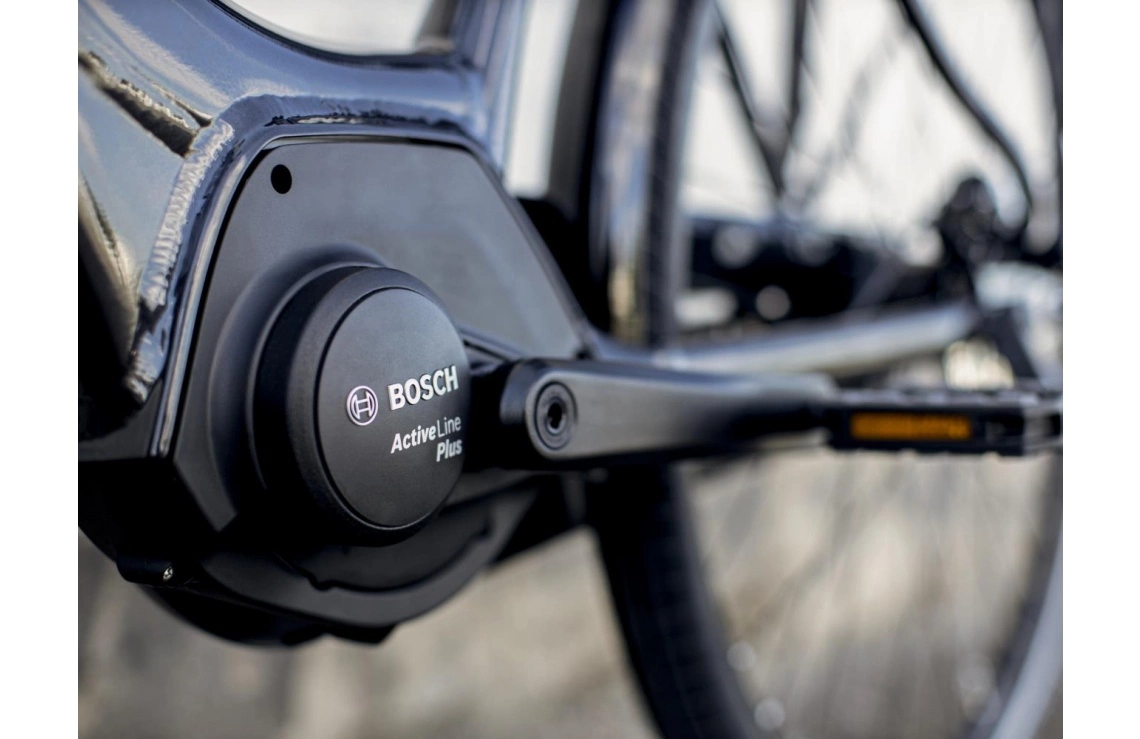 Elcykel Trek District+ 4 Lowstep 300wh Dam Svart 6 Elcykel Trek District+ 4 Lowstep 300wh Dam Svart - Bild 4