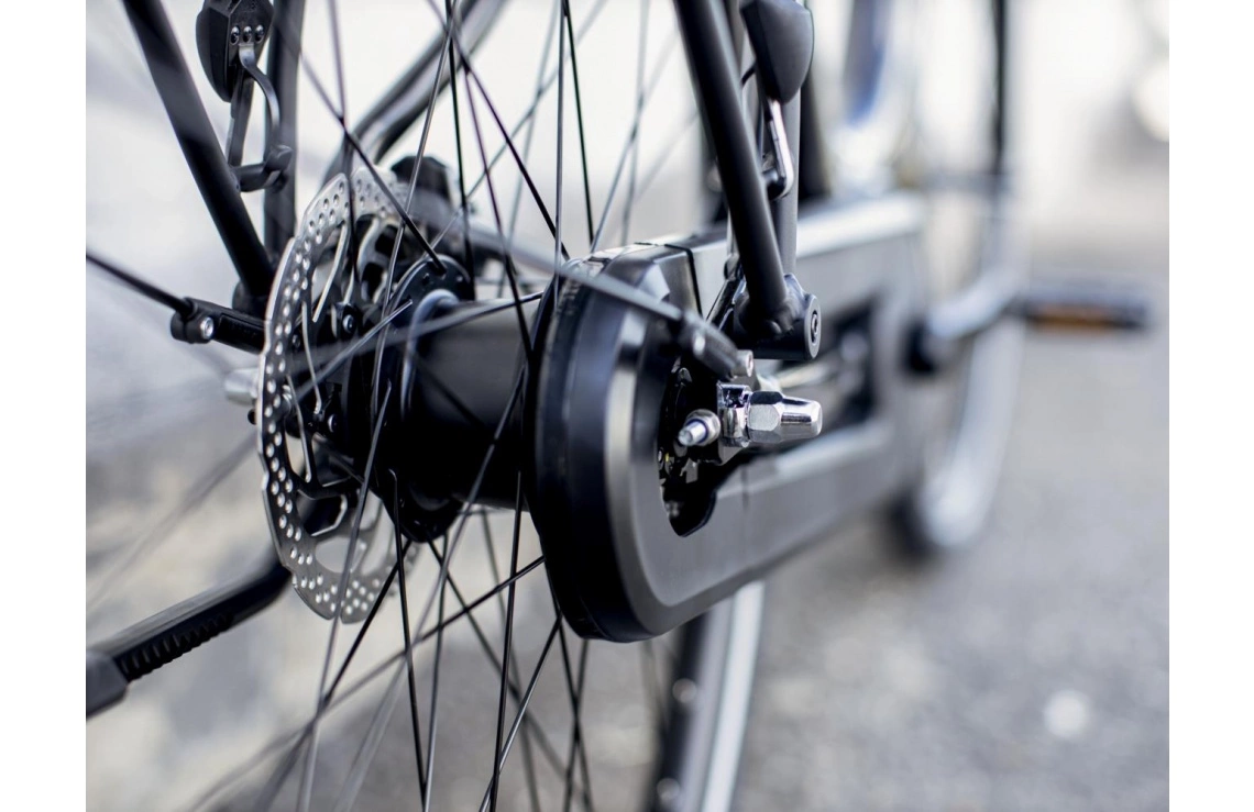 Elcykel Trek District+ 4 Lowstep 300wh Dam Svart 11 Elcykel Trek District+ 4 Lowstep 300wh Dam Svart - Bild 9