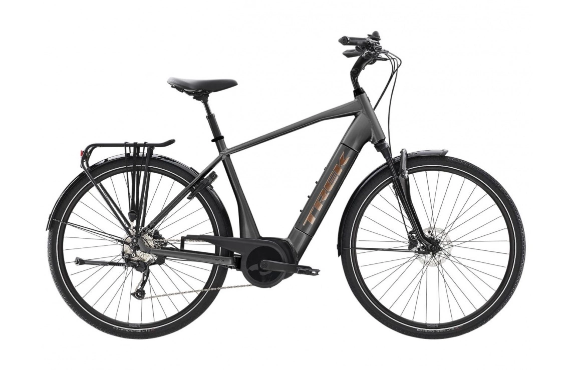 Elcykel Trek Verve+ 4 Grå 3 Elcykel Trek Verve+ 4 Grå