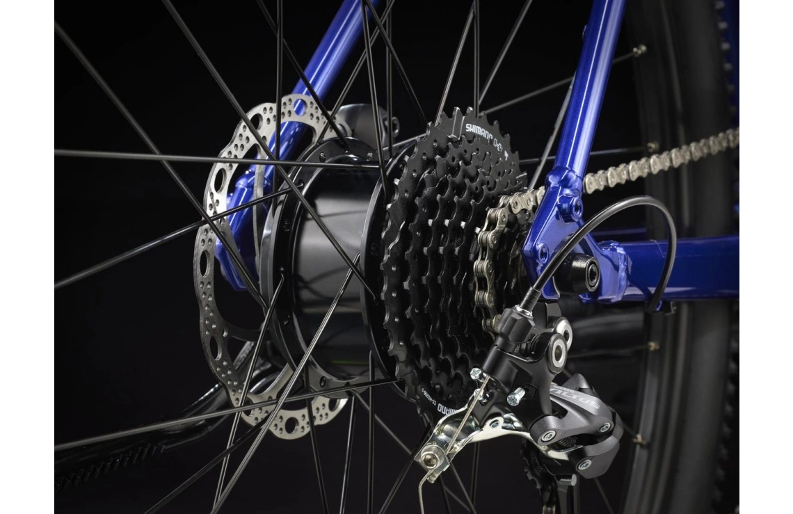 Elcykel Trek Dual Sport+ 2 Stagger Dam Blå 6 Elcykel Trek Dual Sport+ 2 Stagger Dam Blå - Bild 4