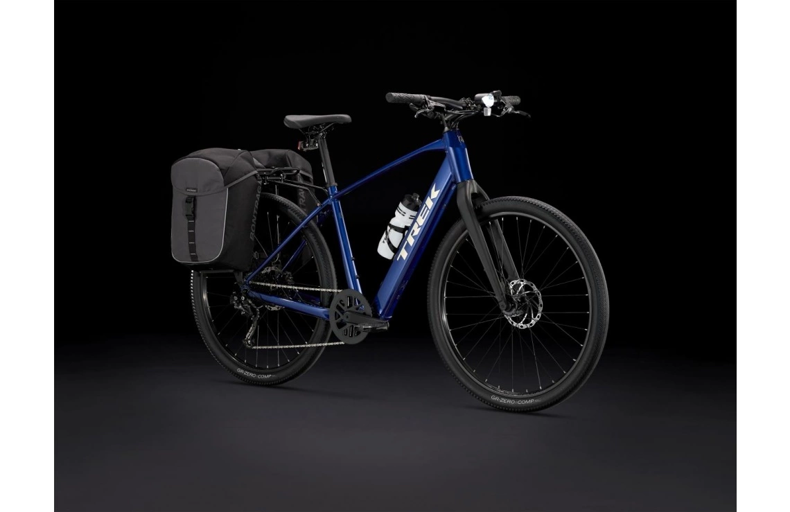 Elcykel Trek Dual Sport+ 2 Blå 14 Elcykel Trek Dual Sport+ 2 Blå - Bild 12