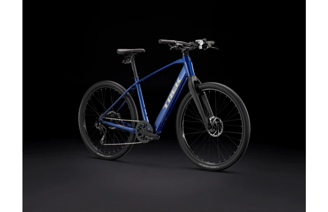 Elcykel Trek Dual Sport+ 2 Blå 4 Elcykel Trek Dual Sport+ 2 Blå - Bild 2