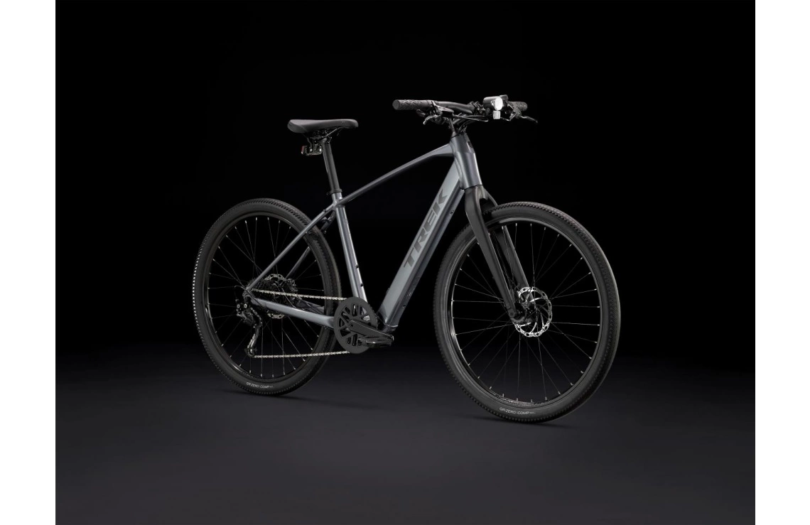 Elcykel Trek Dual Sport+ 2 Grå 4 Elcykel Trek Dual Sport+ 2 Grå - Bild 2