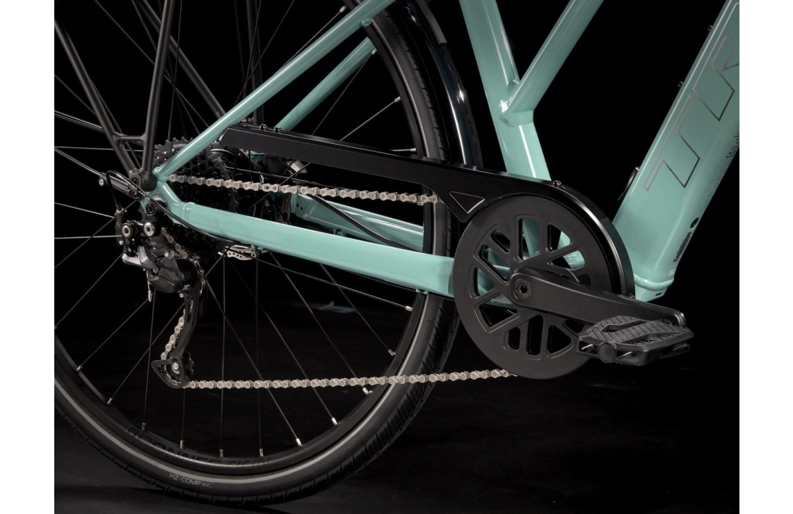 Elcykel Trek Fx+ 2 Stagger Dam Grön 13 Elcykel Trek Fx+ 2 Stagger Dam Grön - Bild 11