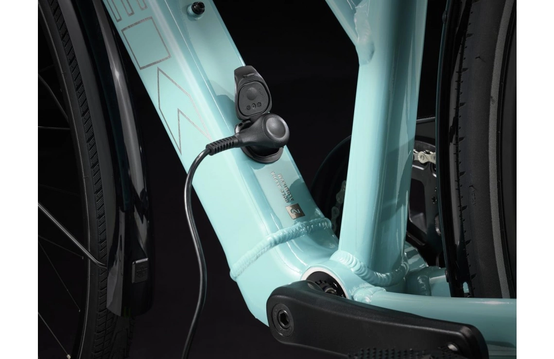 Elcykel Trek Fx+ 2 Stagger Dam Grön 7 Elcykel Trek Fx+ 2 Stagger Dam Grön - Bild 5