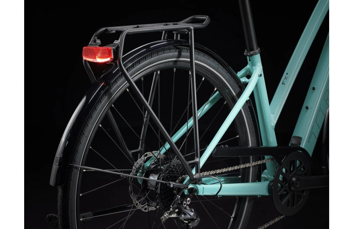 Elcykel Trek Fx+ 2 Stagger Dam Grön 11 Elcykel Trek Fx+ 2 Stagger Dam Grön - Bild 9