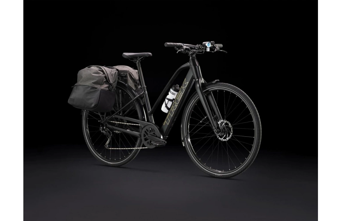 Elcykel Trek Fx+ 2 Stagger Dam Svart 14 Elcykel Trek Fx+ 2 Stagger Dam Svart - Bild 12