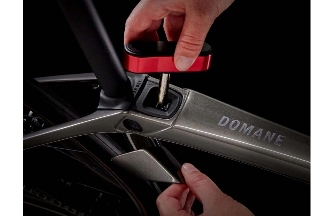 Racercykel Trek Domane Sl 5 Gen 4 Grå 11 Racercykel Trek Domane Sl 5 Gen 4 Grå - Bild 9