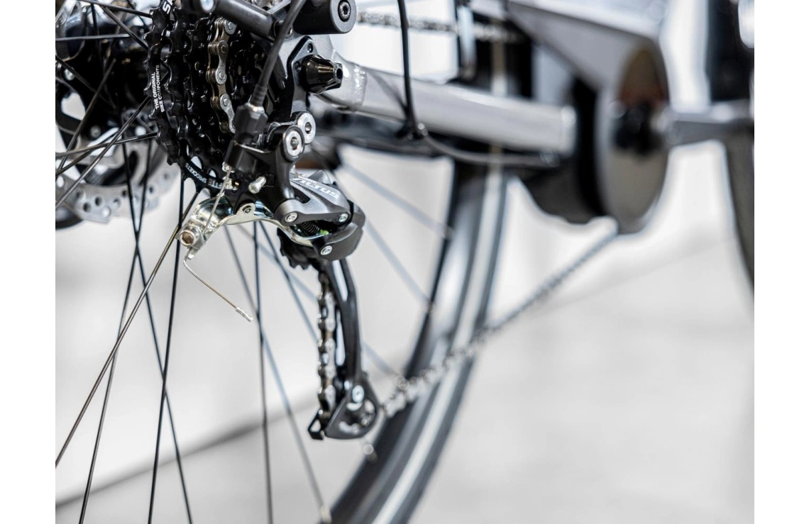 Elcykel Trek Verve+ 1 Lowstep 400wh Dam Grå 10 Elcykel Trek Verve+ 1 Lowstep 400wh Dam Grå - Bild 8