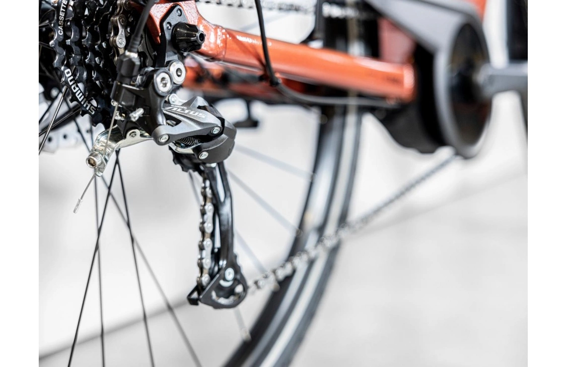 Elcykel Trek Verve+ 1 Lowstep 300wh Dam Orange 10 Elcykel Trek Verve+ 1 Lowstep 300wh Dam Orange - Bild 8