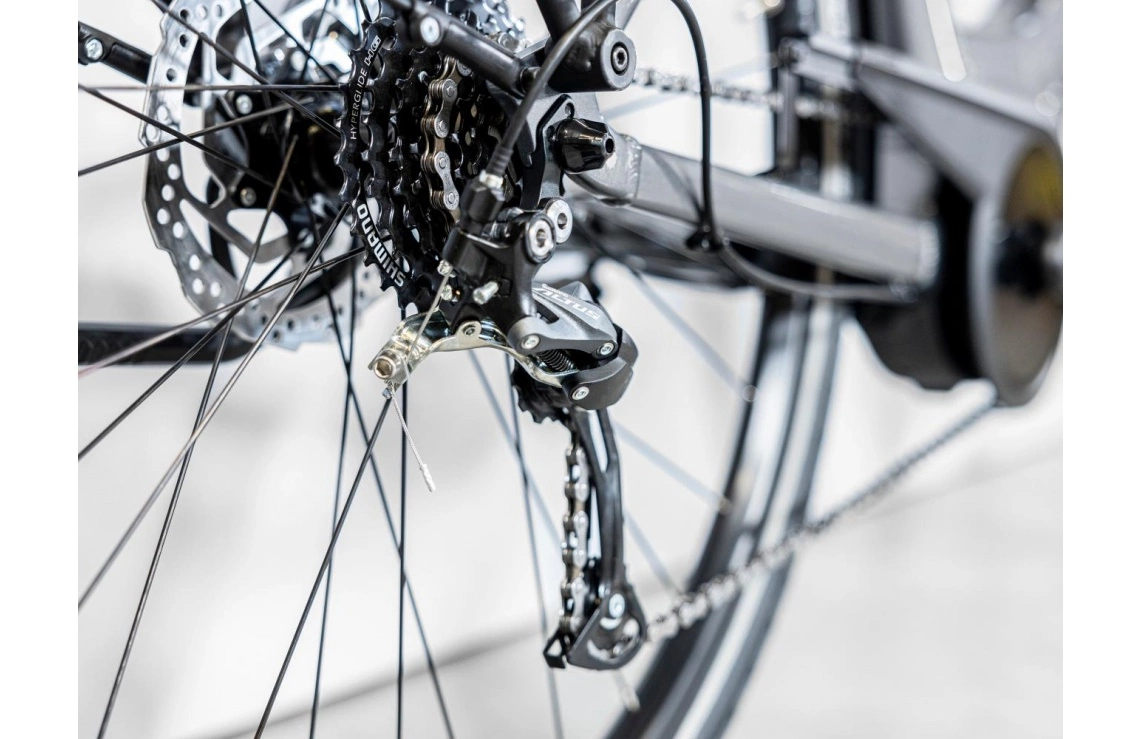 Elcykel Trek Verve+ 1 Lowstep Dt 400wh Dam Grå 10 Elcykel Trek Verve+ 1 Lowstep Dt 400wh Dam Grå - Bild 8