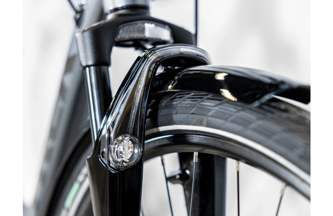 Elcykel Trek District+ 2 400wh Grå 11 Elcykel Trek District+ 2 400wh Grå - Bild 9