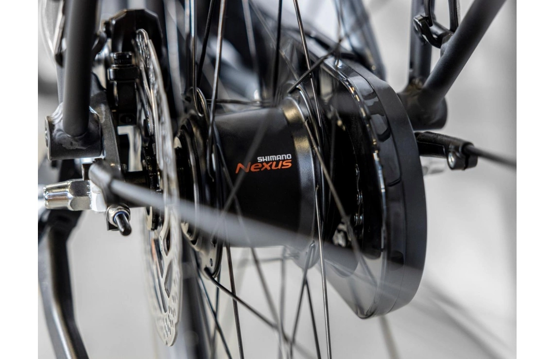 Elcykel Trek District+ 2 Lowstep 400wh Dam Grå 10 Elcykel Trek District+ 2 Lowstep 400wh Dam Grå - Bild 8