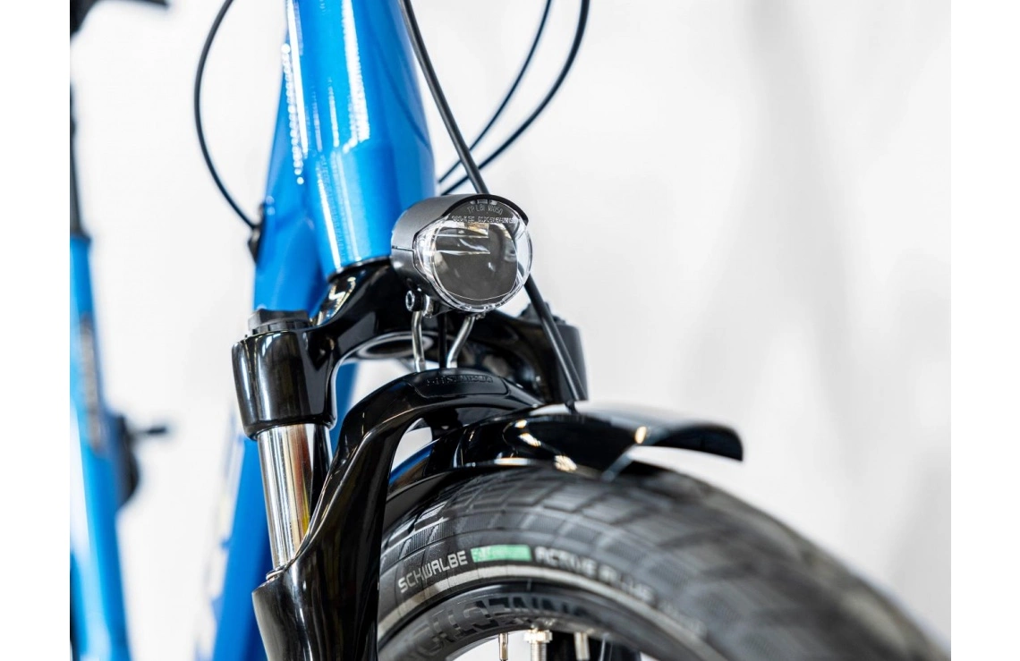 Elcykel Trek Verve+ 2 Lowstep 500wh Dam Blå 11 Elcykel Trek Verve+ 2 Lowstep 500wh Dam Blå - Bild 9