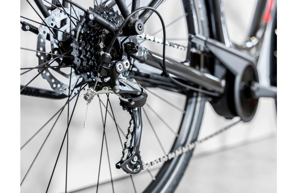 Elcykel Trek Verve+ 2 Lowstep 300wh Dam Svart 10 Elcykel Trek Verve+ 2 Lowstep 300wh Dam Svart - Bild 8